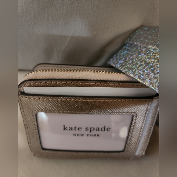 NWT Kate Spade rose gold handbag and wallet set - Picture 10 of 12